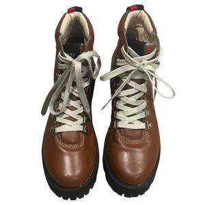 Steve Madden Women’s Closed Toe Mid-Calf Cognac Boots